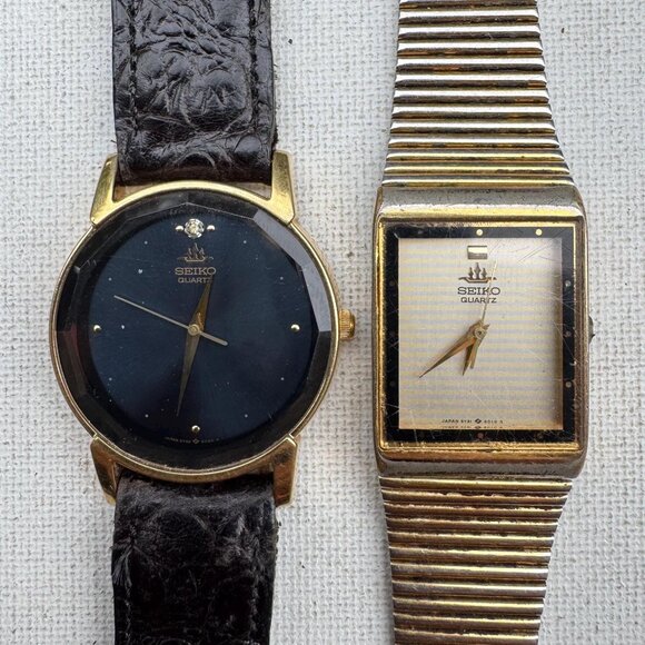 Vintage Seiko Galaxy Watches Lot of 2 - 5y91-5030 5Y95-607A - Picture 8 of 8
